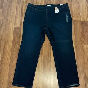 Lane Bryant Tighter Tummy Technology Fit Straight High Rise Flex Jeans T3